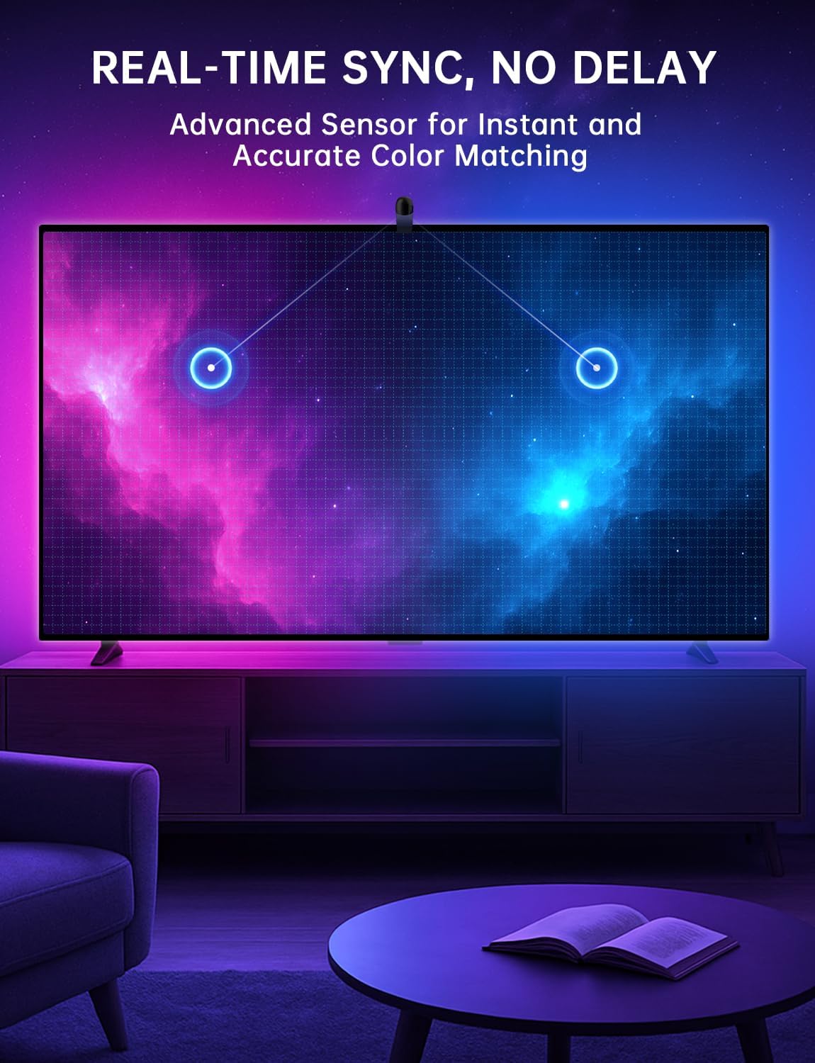 AmbientGlow Ultra TV Backlight Strip - VogueLine