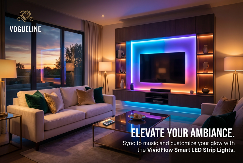 VividFlow Smart LED Strip Lights - VogueLine