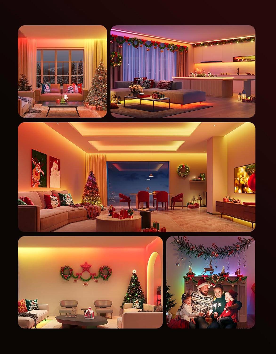 VividFlow Smart LED Strip Lights - VogueLine